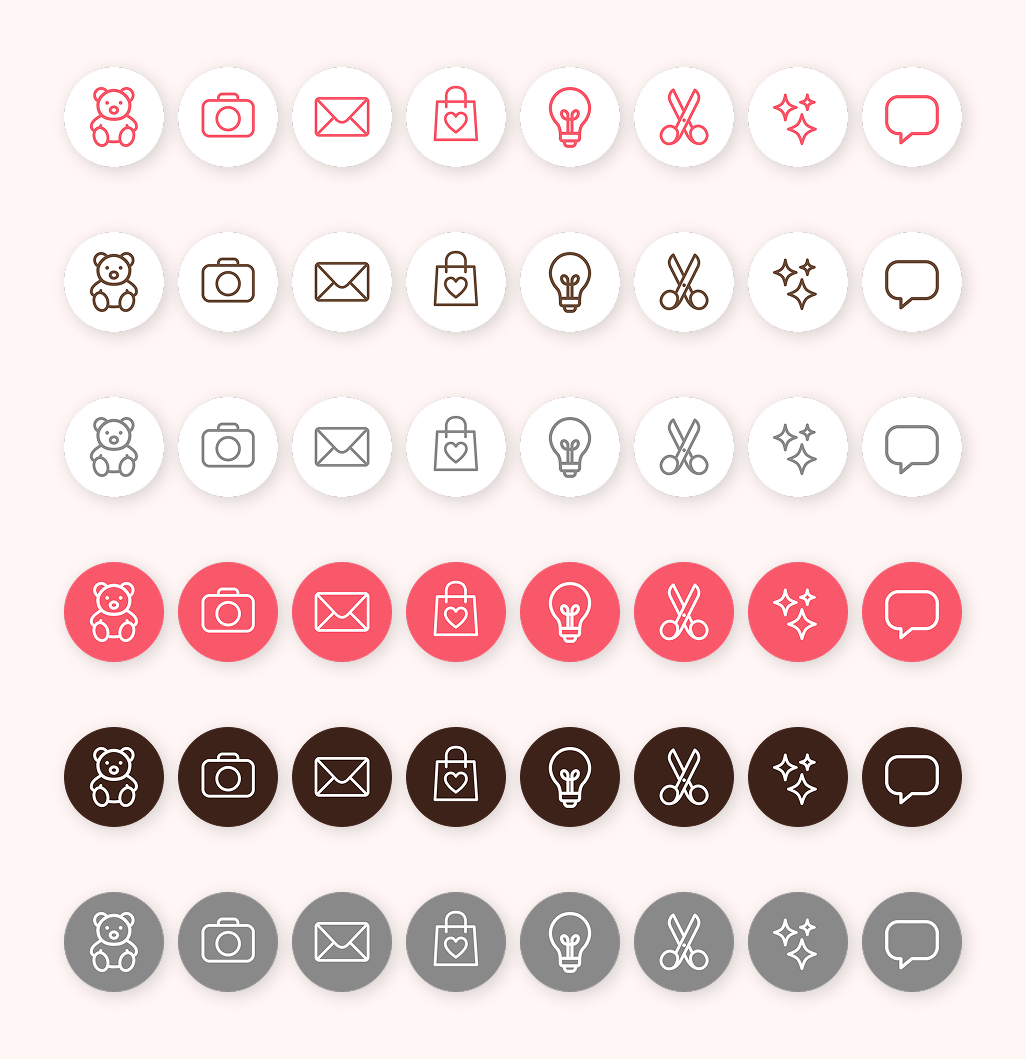 Love Always Baby Boutique icon mockup